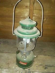 Coleman kerosene lantern, fresh mantles, nice.