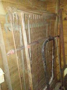Vintage Bed pieces, headboard, Springs & more.