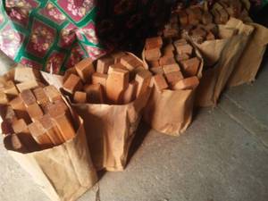 Pre-cut wood chair parts - 5 bags.