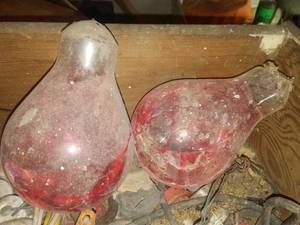 Vintage - drawer with great stuff. Red fireballs.BY  Red Comet
