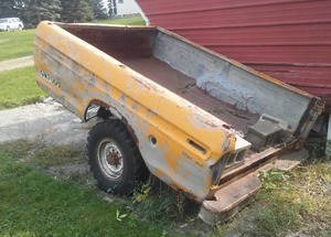 34 Ton pickup box trailer -8 ft.