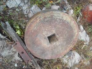 Mill stone & some hardware