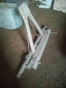 Vintage Anderson Wagon of Moorhead.- Wagon trailer front running gear,