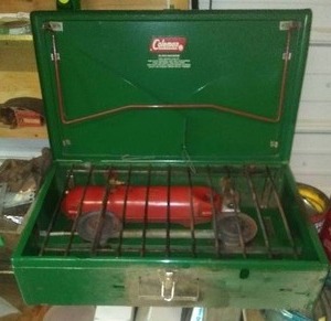 Coleman Camp stove in box � excellent