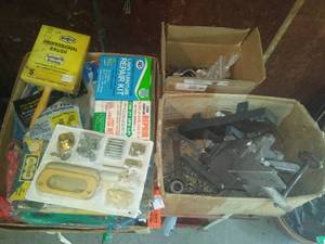 Misc. knobs, hardware, chair webbing & more.