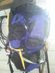 Kelty Red Cloud 5400 backpack with frame.