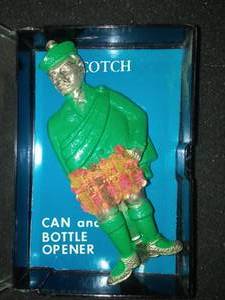 Scotch Can & Bottle Opener in plastic case.