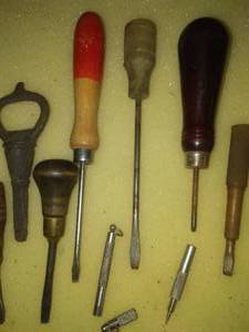 Antique & vintage small screwdrivers