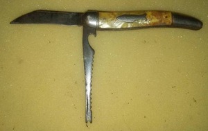 Vintage Pocket knife Jack knife very unique