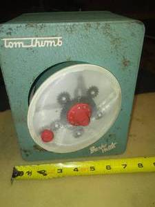 Tom Thumb Toy Bank Vault includes combination