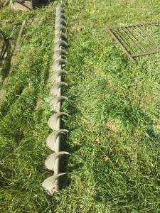 Auger 9 ft. hollow,