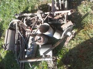 Misc.  Blacksmith items, McCormick, tins - big big lot.