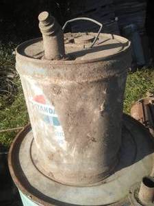 Standard oil 5 gallon can vintage.