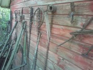 Everything behind the Blacksmith Shop