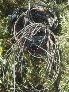 Vintage electrical wire - quite a bit