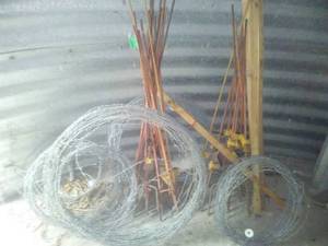 Posts, barbwire & more.