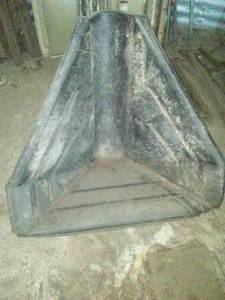 Auger transfer hopper