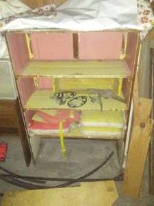 Cabinet with Shelving. -