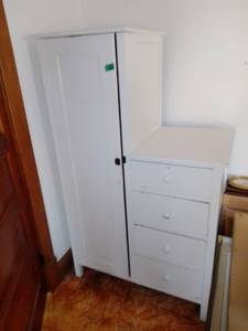 Vintage Wardrobe dresser combo. Still solid 68 x 41 x 24