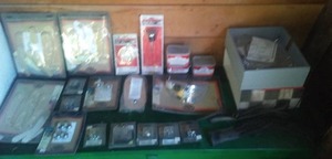 lot 39 image: Harley Davidson Sportster Motorcycle Accessories, many NEW in Package