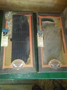 lot 40 image: Harley Davidson Sportster Motorcycle Accessories, Foot Boards, some NEW in package