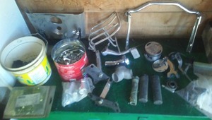 lot 42 image: Misc. Harley Davidson Sportster PartsAccessories