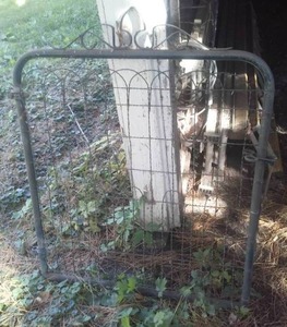 lot 71A image: Metal Gate 42 in. W x 48 in. T