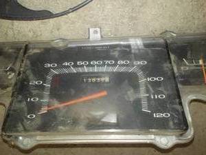 lot 134 image: Vintage License Plates, Gauge Cluster Mopar more