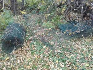lot 158 image: Green Wire and Snow Fence