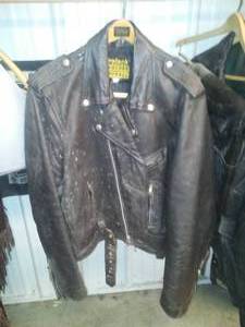 lot 184 image: Leather Jacket, sz. 50