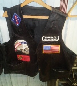 lot 199 image: Leather Renegade Vest