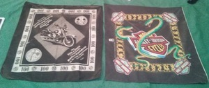 lot 202 image: HARLEY DAVIDSON Fabric Bandanas