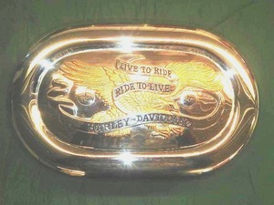 lot 169 image: 91 Sportster Air Cover, Live to Ride, Ride to Live.