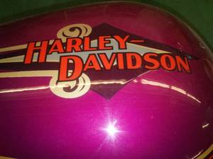 lot 170 image: Right Side HARLEY DAVIDSON Gas Tank  Softail.