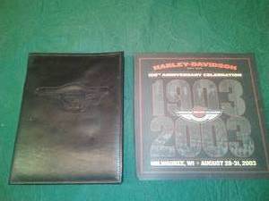 lot 239 image: HARLEY DAVIDSON Leather Touring Log and more.