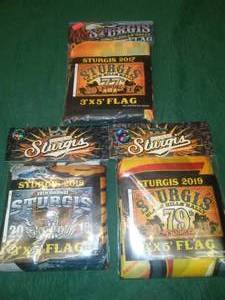 lot 246 image: NEW Sturgis Flags (3)
