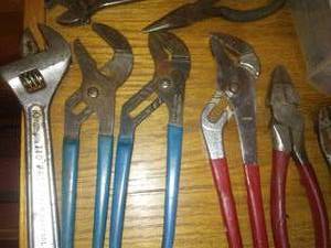 lot 307 image: Channel Locks (3) Crescent, pliers and more.