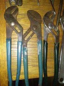 lot 330 image: Misc. Hand Tools, Channel Lock, Crescent and more.