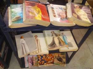 lot 439 image: Vintage Montgomery Wards, Penney Catalogs and more.