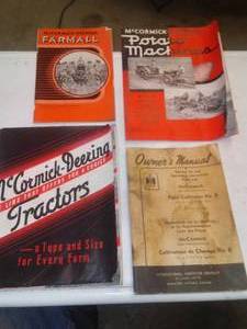 lot 442 image: McCormick Deering Owners Manual and Brochures (1930)