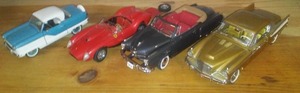 lot 457 image: Studebaker 92) Ferrari and Metropolitan, 125 Scale.