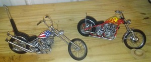 lot 471 image: Chopper Motorcycles (2) Wheel and Chain Move.