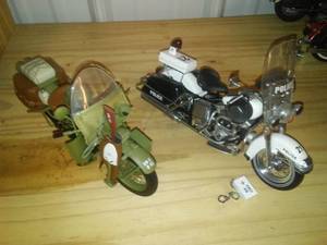 lot 473 image: Harley Davidson Motorcycle Police and Military (2)
