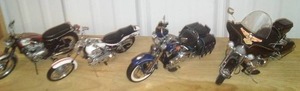 lot 474 image: Harley Davidson Motorcycle (3) Triumph 1969.