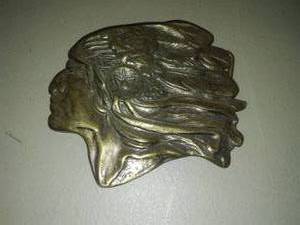 lot 492 image: Indian Motorcycle Brass Belt Buckle.