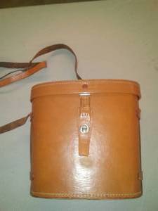 lot 499 image: Holiday Binocular Field Glasses with leather case. 7 x 50.