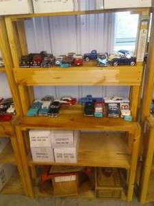lot 527 image: Wood Shelving  CONTENTS NOT INCLUDED