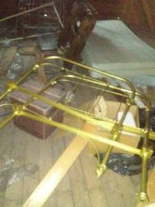 lot 530 image: Vintage Metal Bed Frames and more.