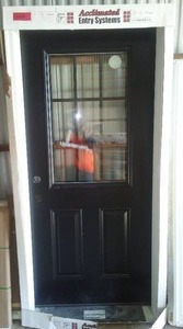 lot 275 image: Bayer Exterior Door 36 x 80 nine light,