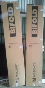 lot 283 image: 2 Bifold doors, 2 pair of 30 in. (60 in.  opening) New in box